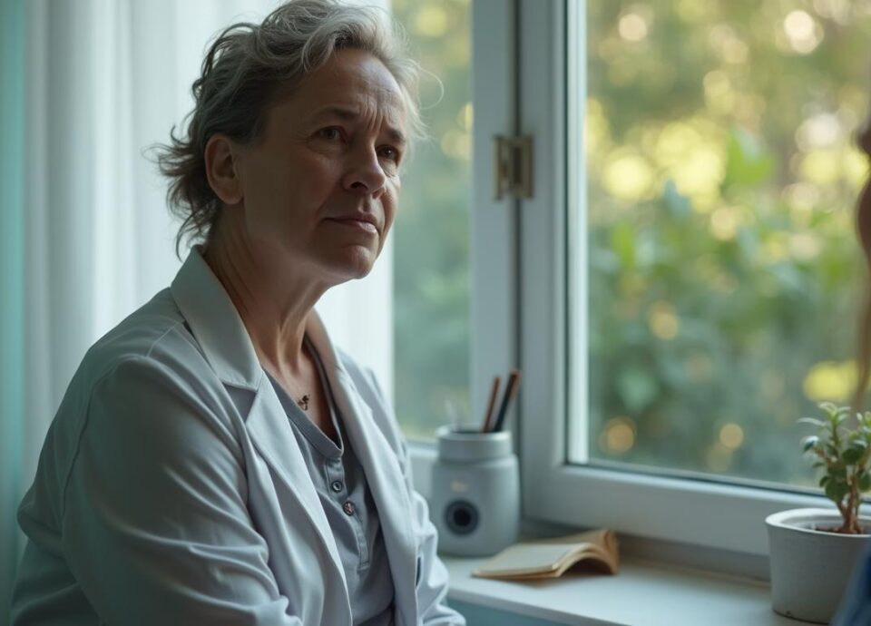 psychiatric evaluation first visit — editorial photograph, wide landscape composition